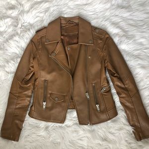 Blank NYC faux leather jacket